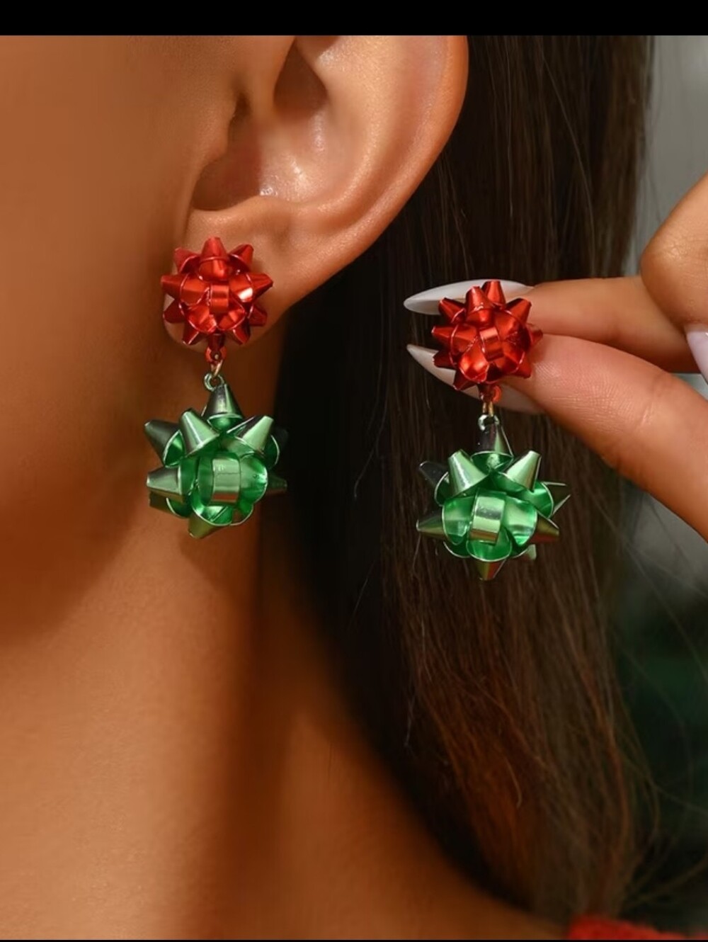 Women's Festive Bow Earrings